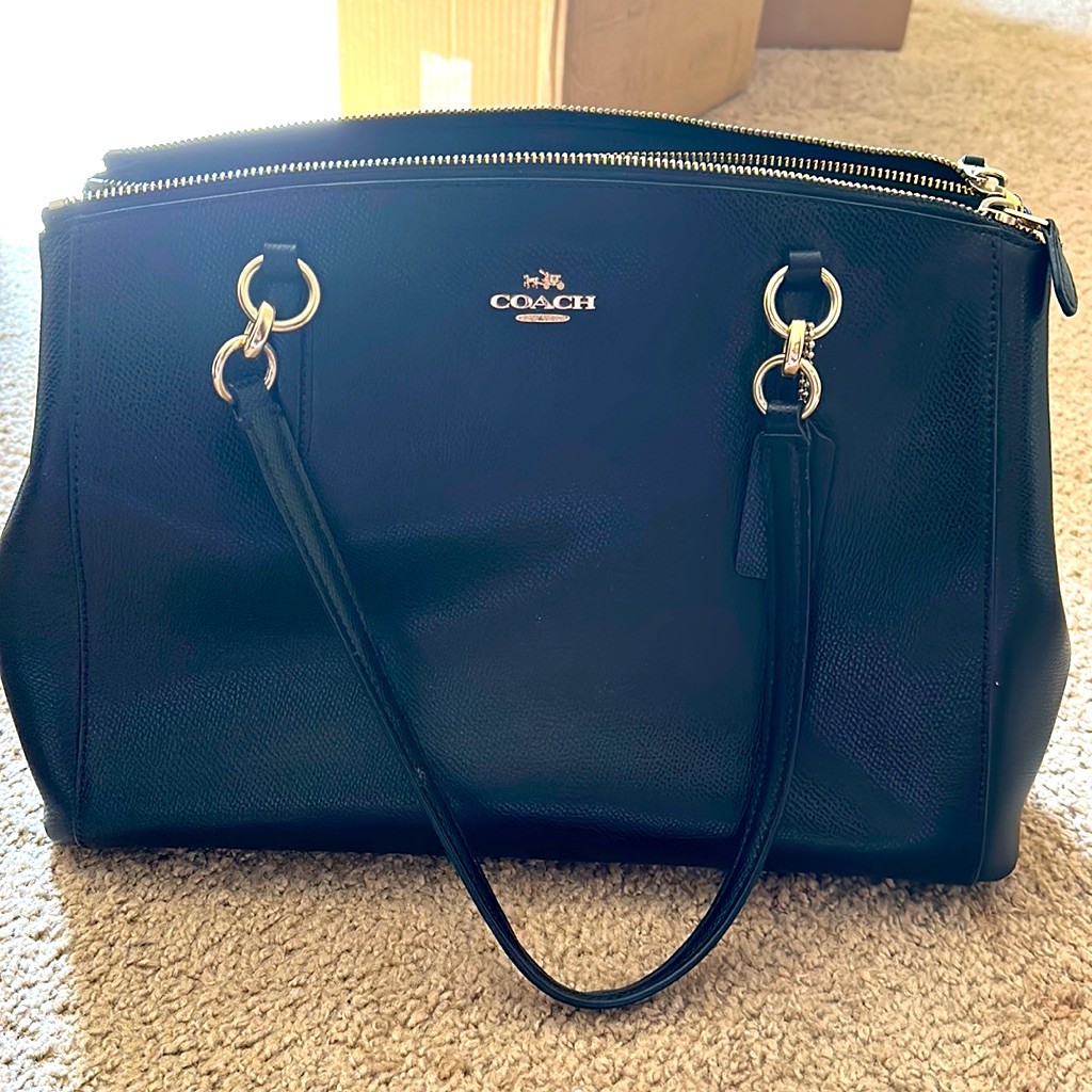 Authentic Coach Zip Top Bag Very Clean Authentic Coach Zip Top Bag Very Clean